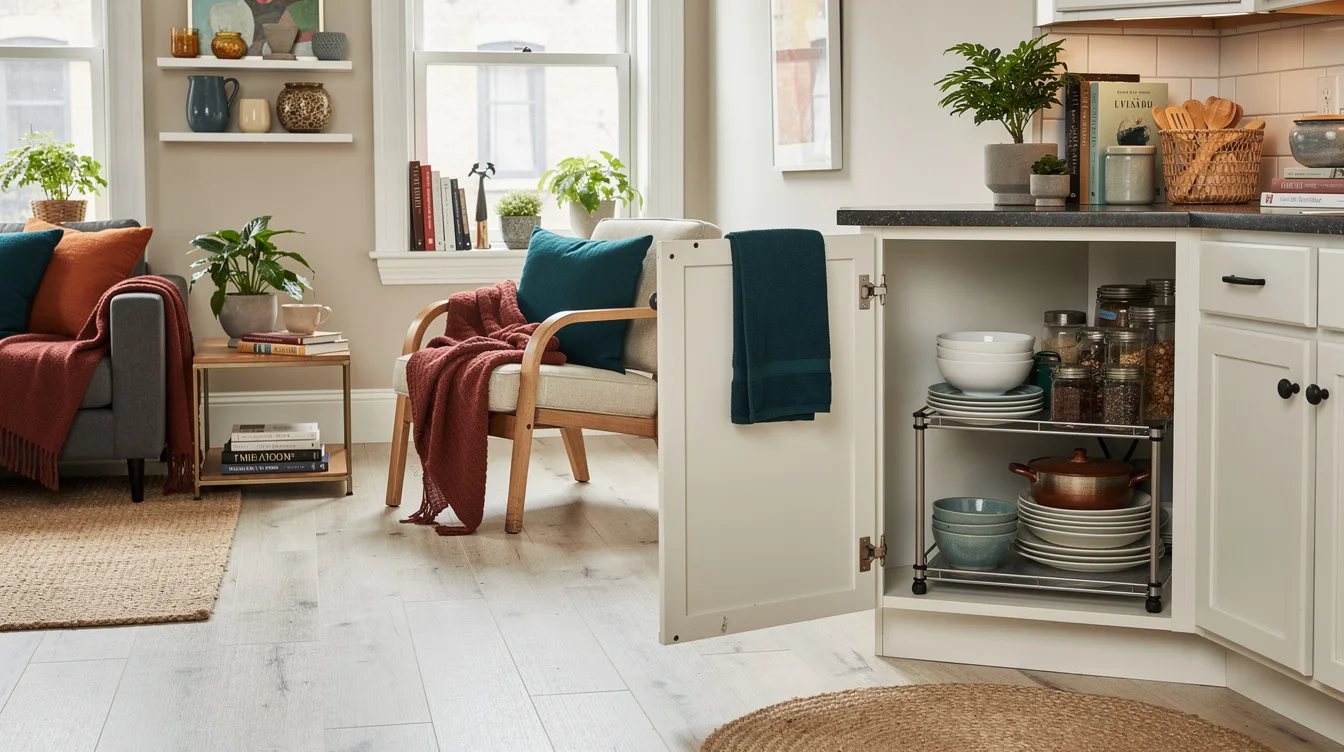 Add Height With a Freestanding Shelf Riser