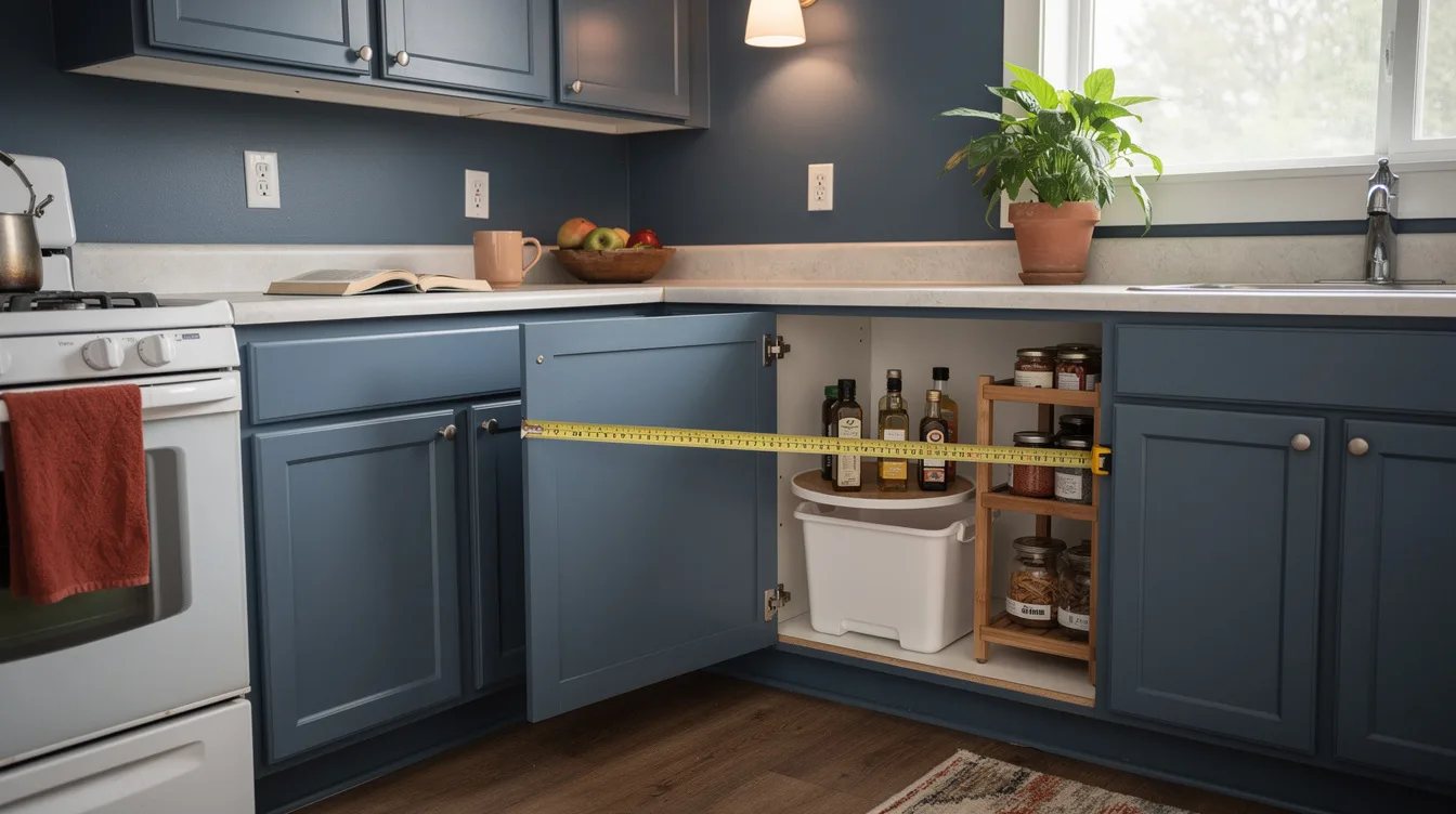 Corner Cabinet Eating Your Pans? Try This Home Depot Renter Fix