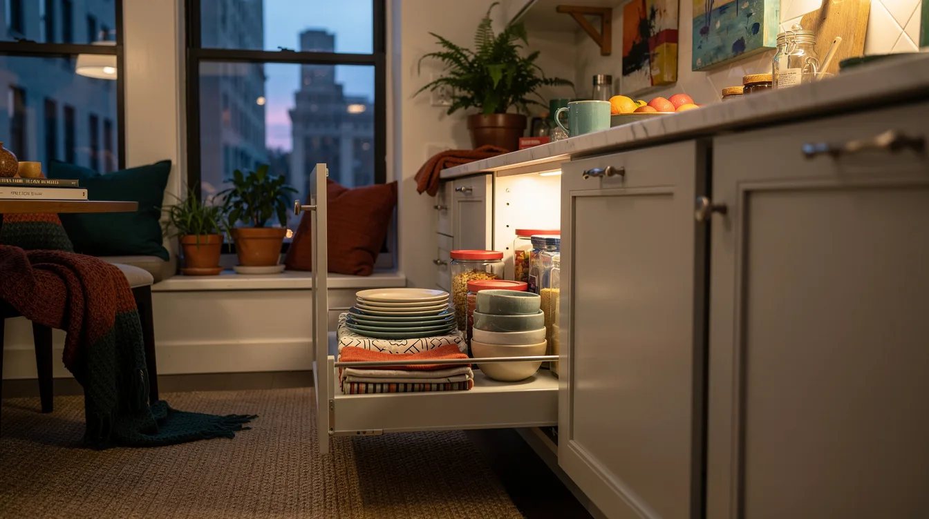 Slide In a Single-Tier Pull-Out Shelf