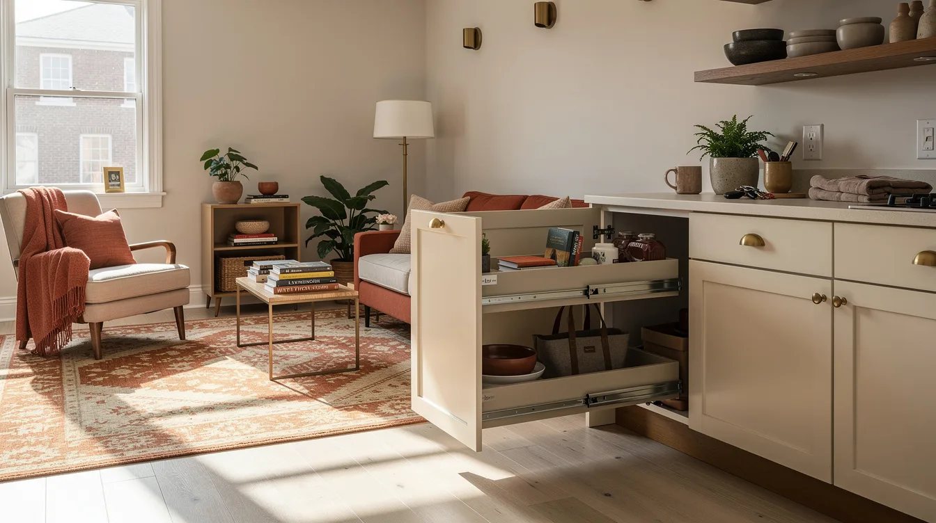 Widen Storage With a Second Pull-Out