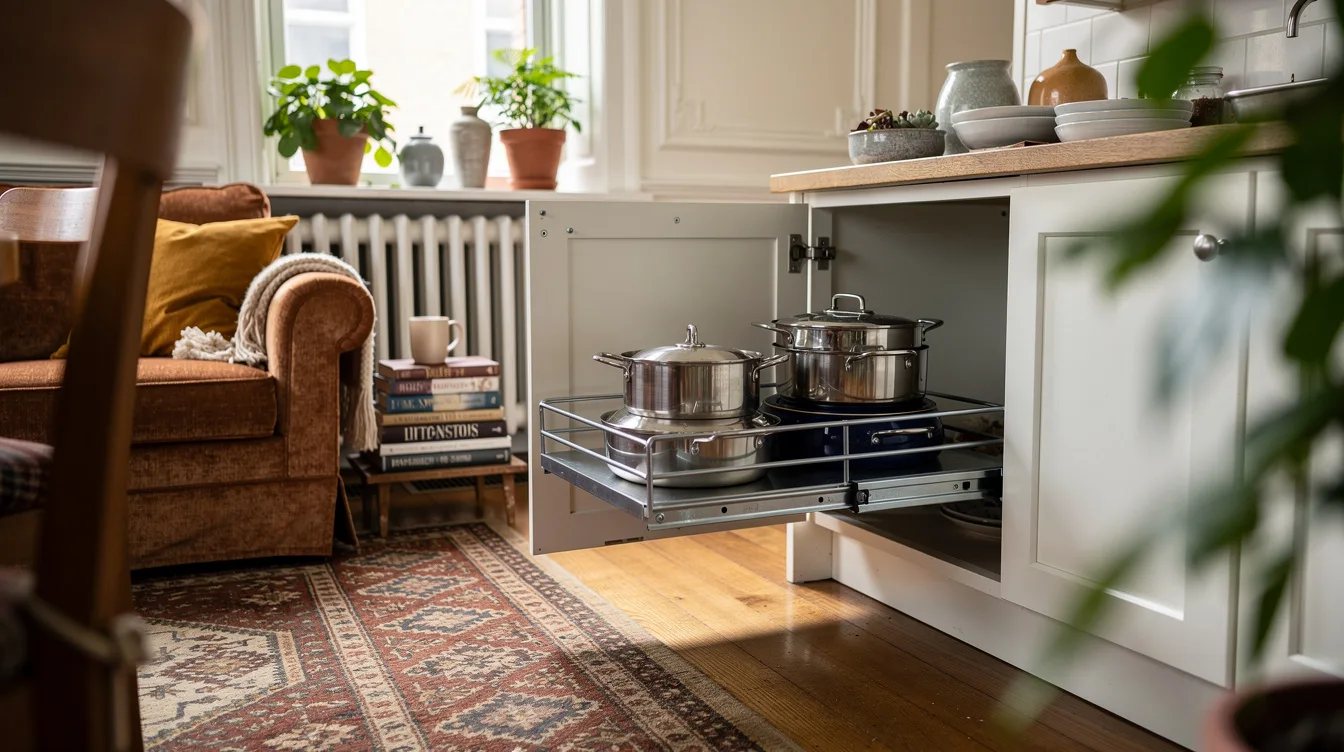 Lift Heavy Pans With a Steel Tray