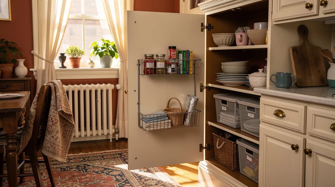 Mount a Wire Rack Inside the Door