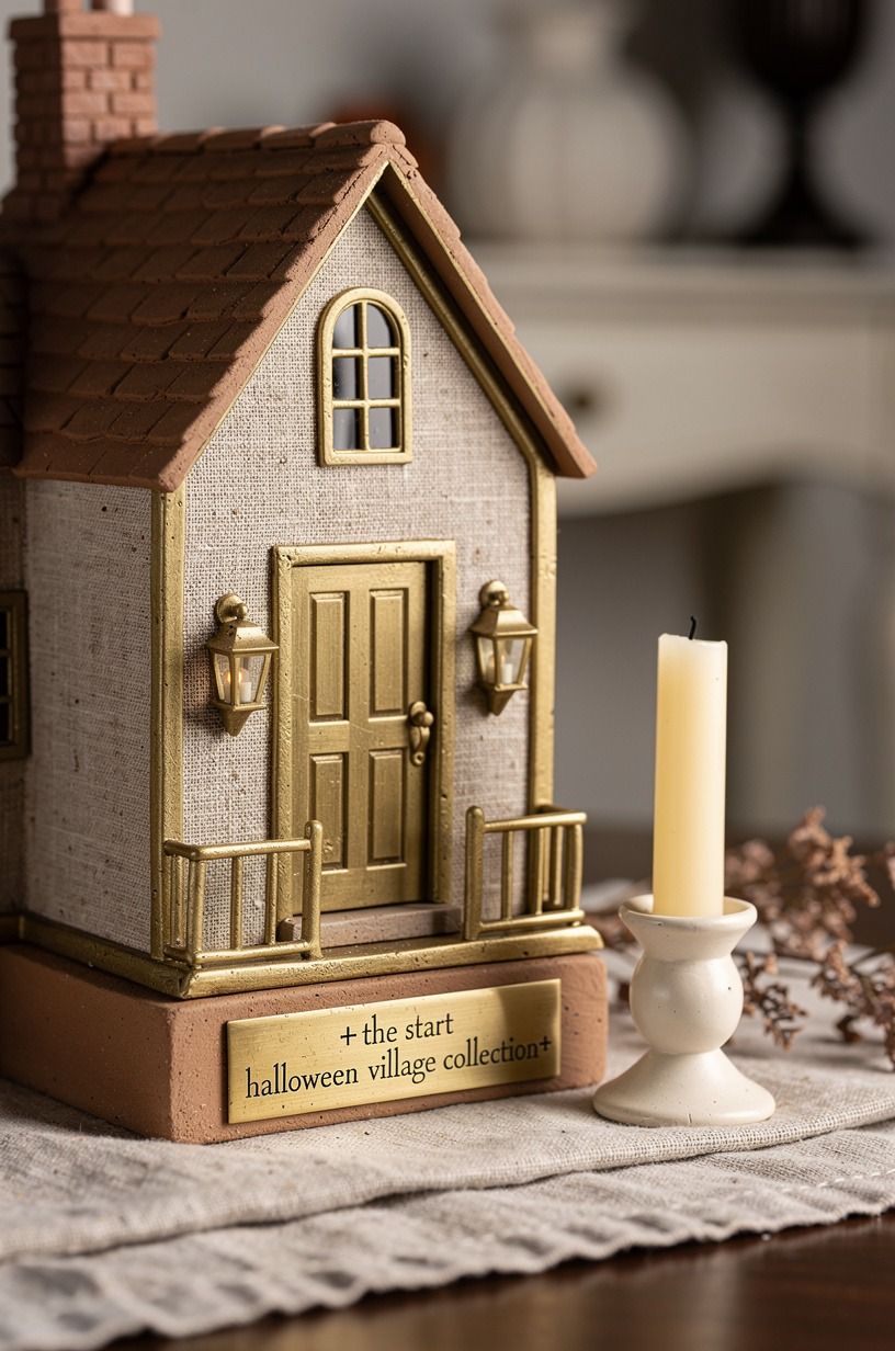 Choose One Anchor House for a Spooky Town Display