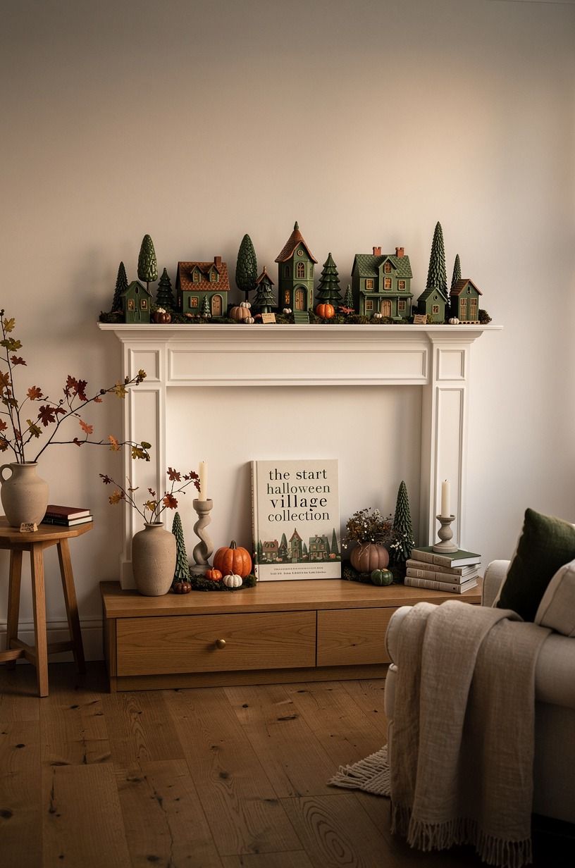 Ground the Mantel Village Setup With a Real Base