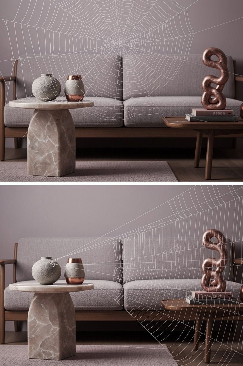Photograph the Web From Two Angles