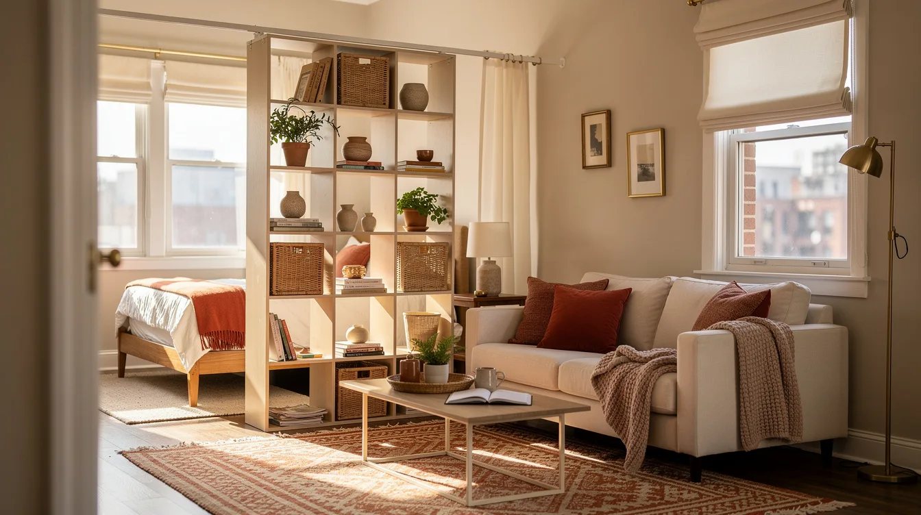 Extend the Divider With a Ceiling Track