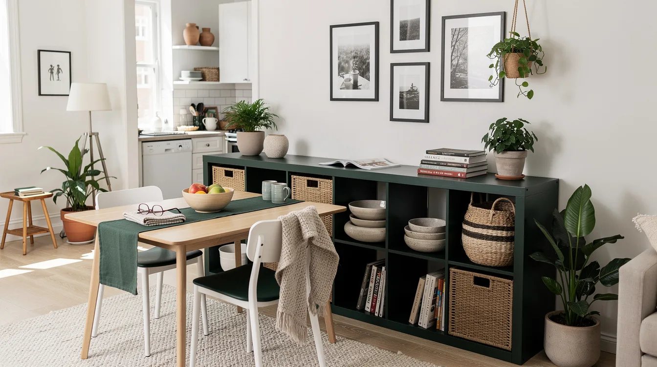 Create a Dining Buffer Near the Kitchen