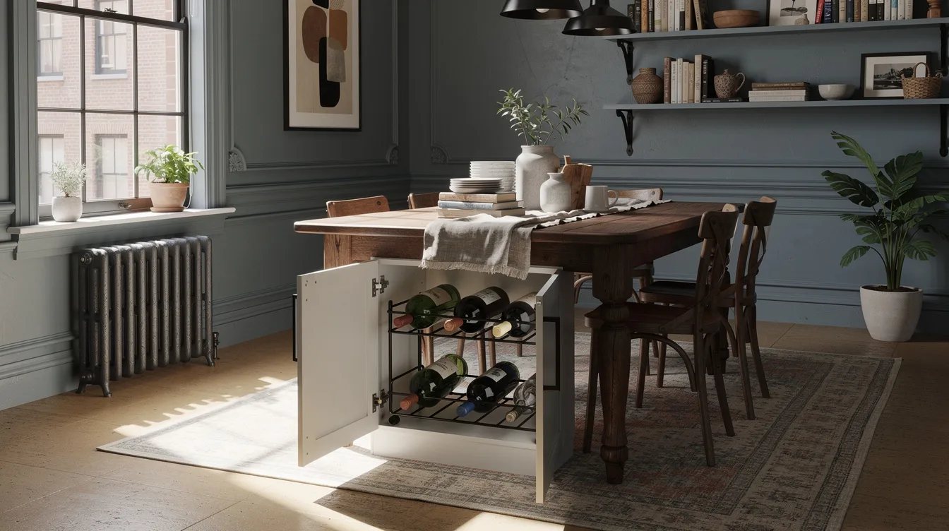 Stop Bottles From Rolling With a Cabinet Rack
