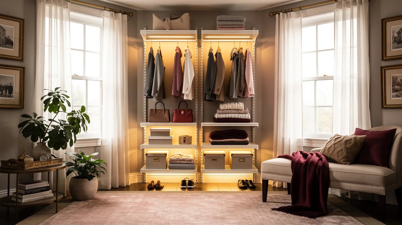 Warm the Closet With 2700K Lighting