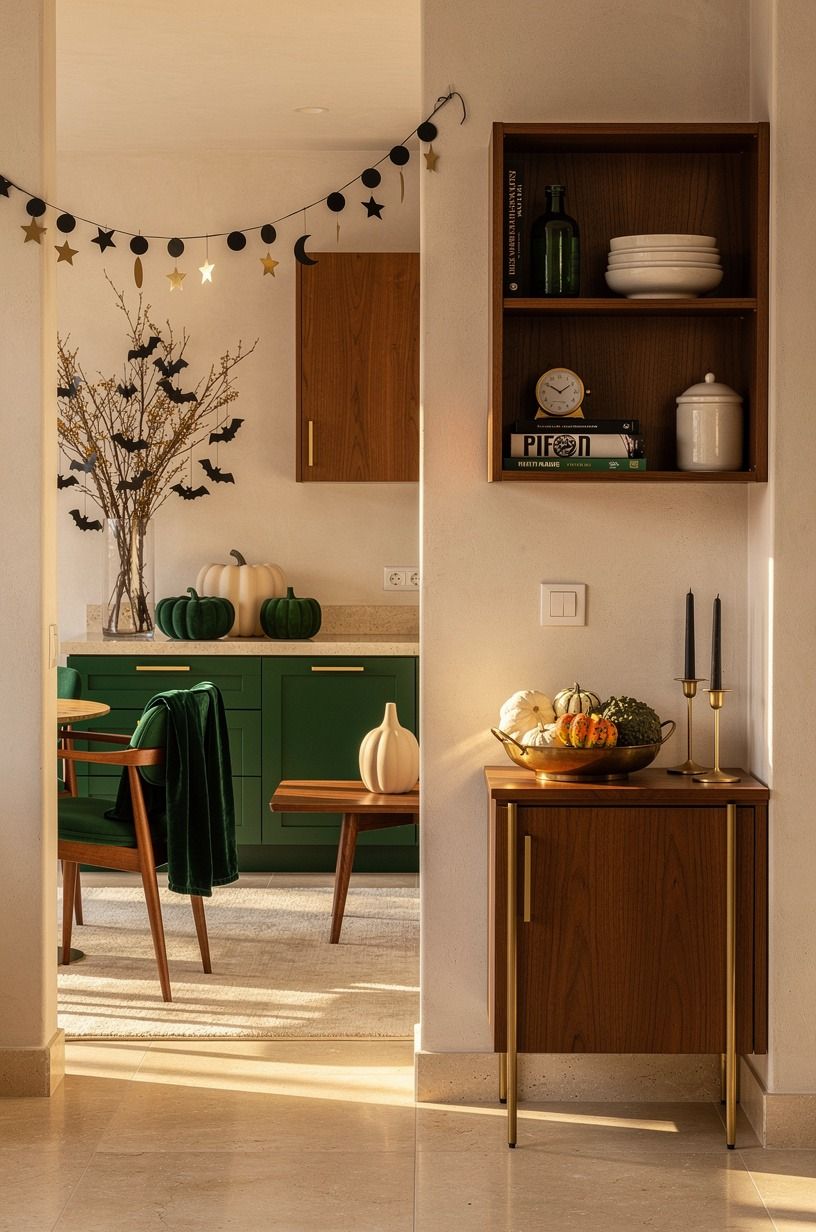 Float a Warm Kitchen Arrangement