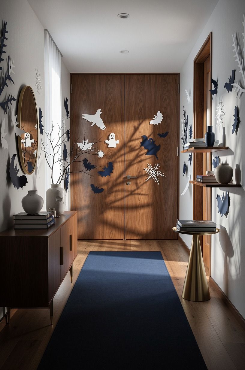 Frame the Hallway With Paper Shadows