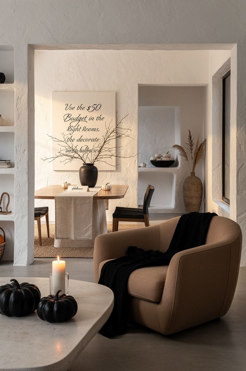 Use the $50 Budget in the Right Rooms