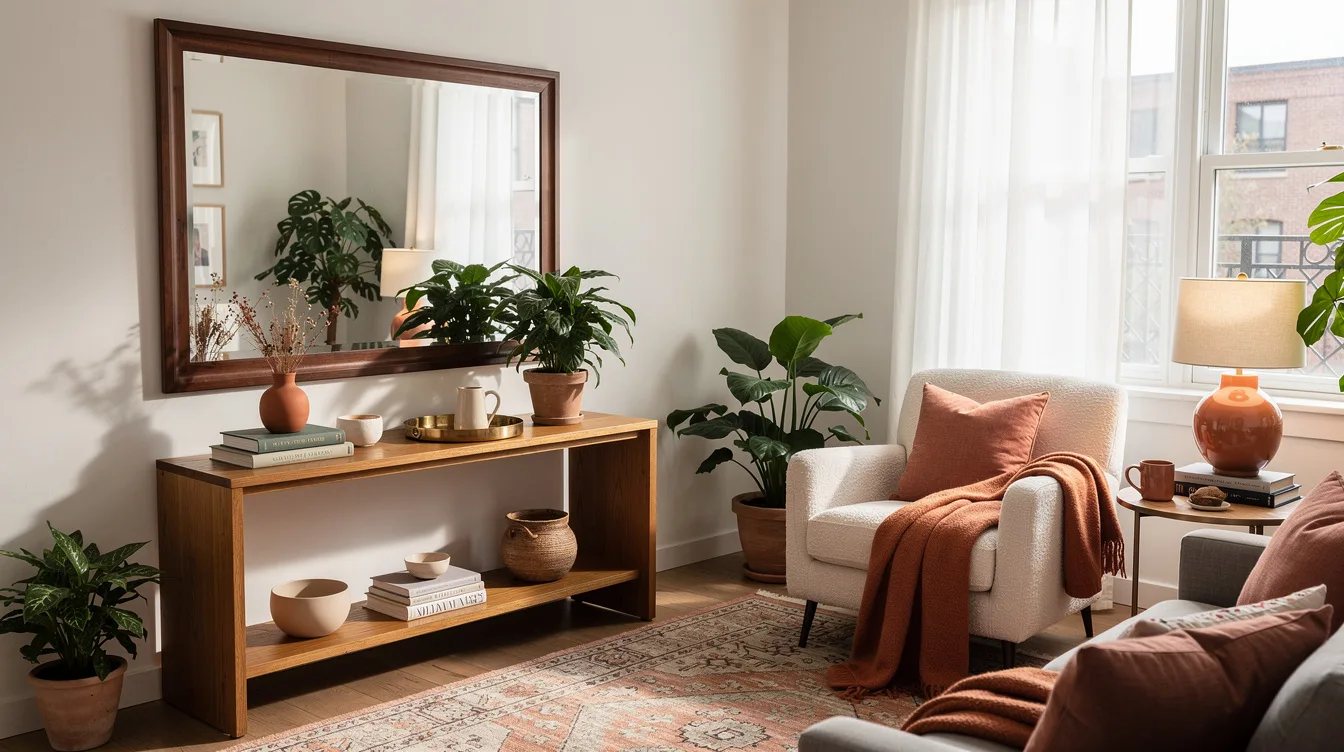 Pair Warm Wood With a Deeper Frame