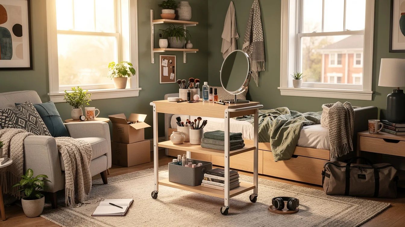 Build a Portable Vanity Cart