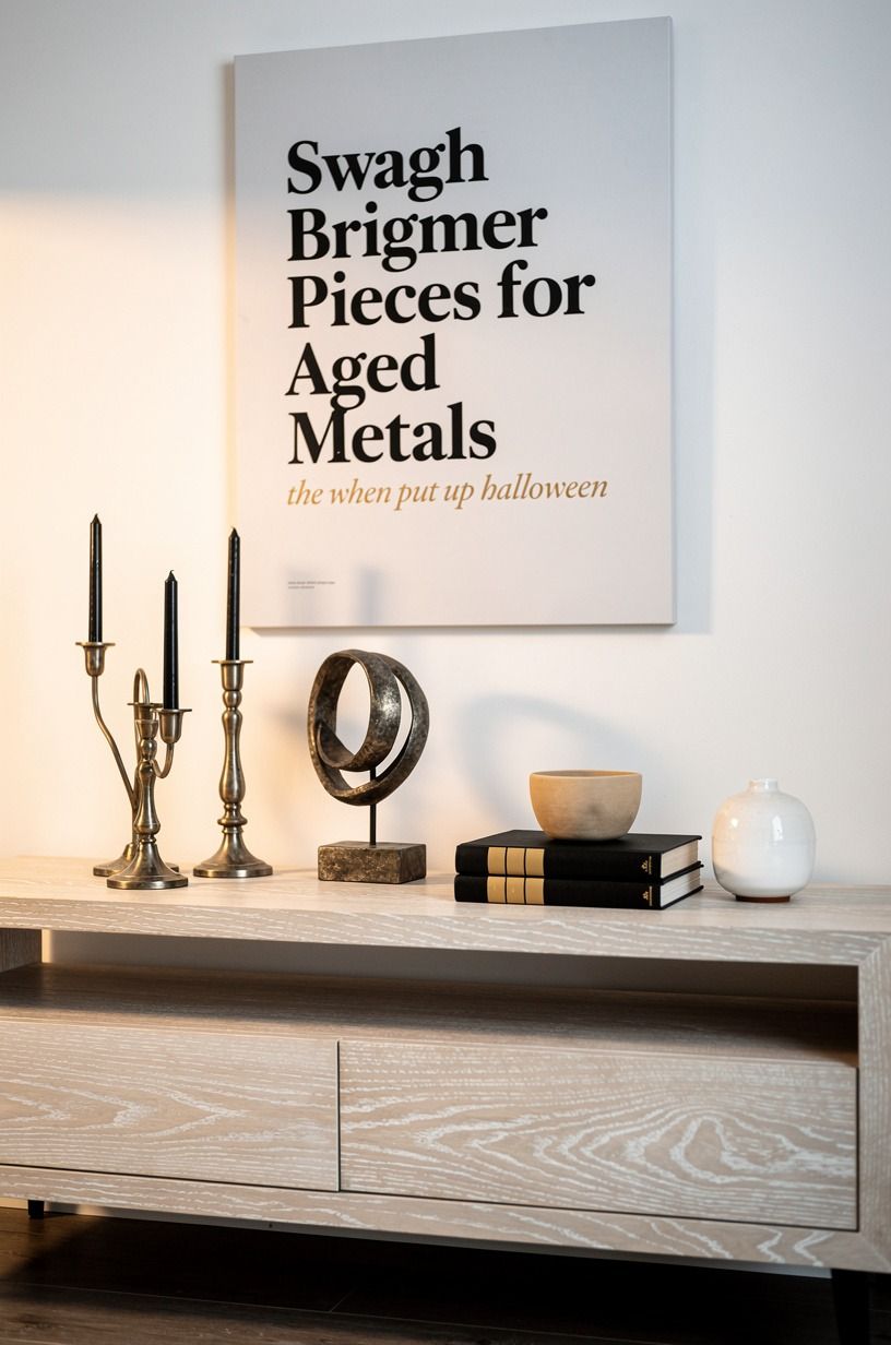 Swap Bright Summer Pieces for Aged Metals