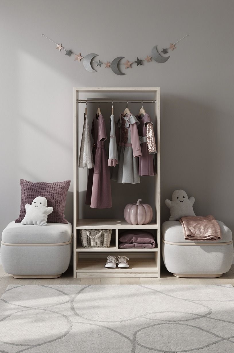 Hang a Clear Costume Station