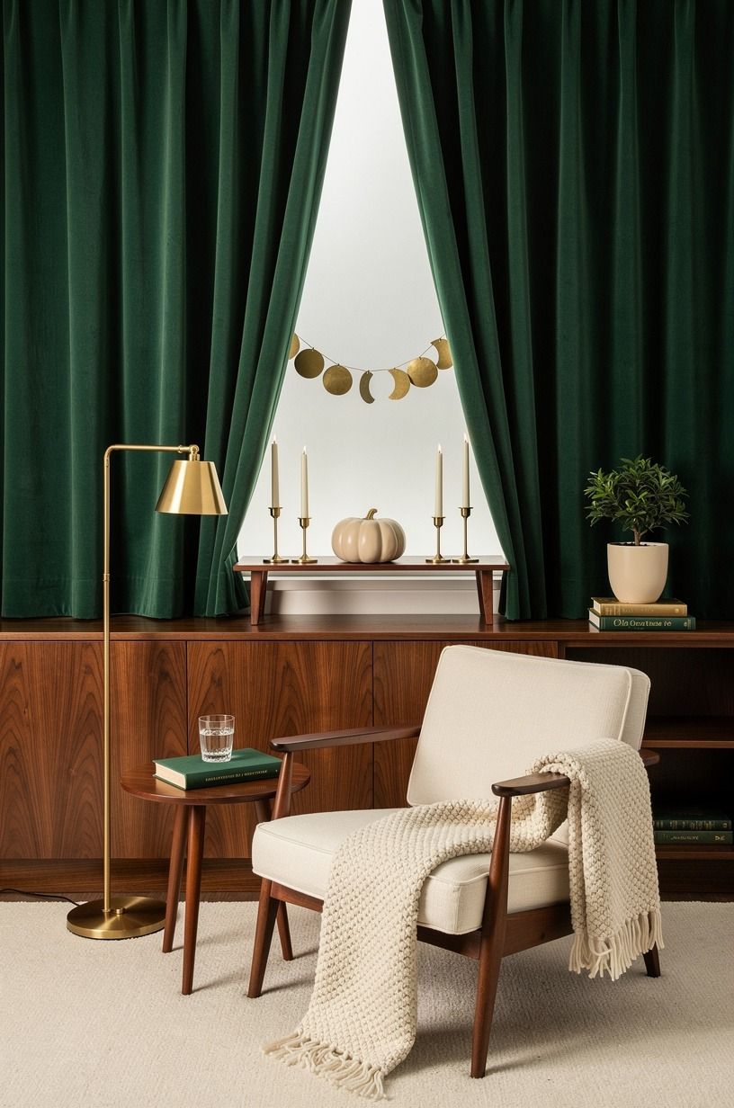 Protect a Quiet Corner With Curtains