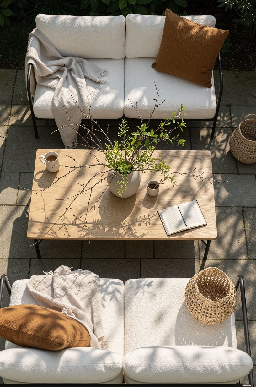 Gather a branch arrangement from the garden