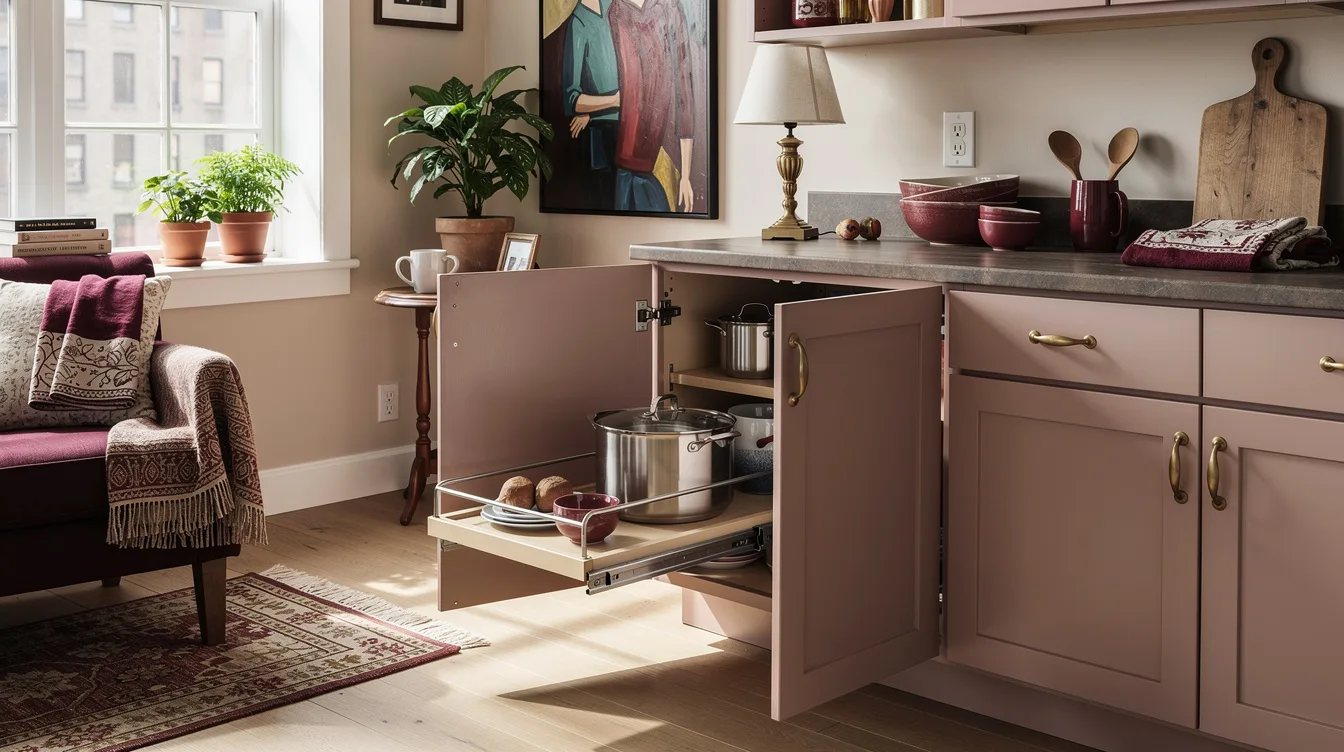 Install One Straight-Cabinet Pull-Out Shelf