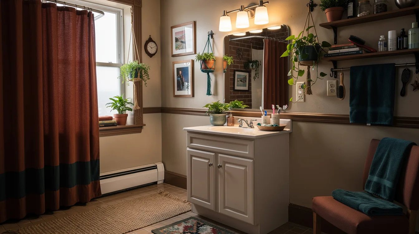 Install a Damp-Rated Vanity Light