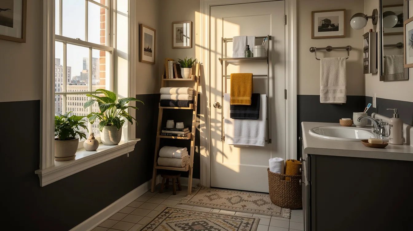 Add Removable Towel Storage