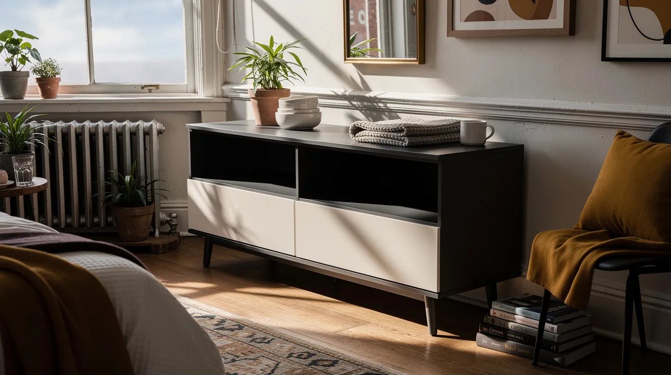 Use Two Drawers When the Room Needs Air