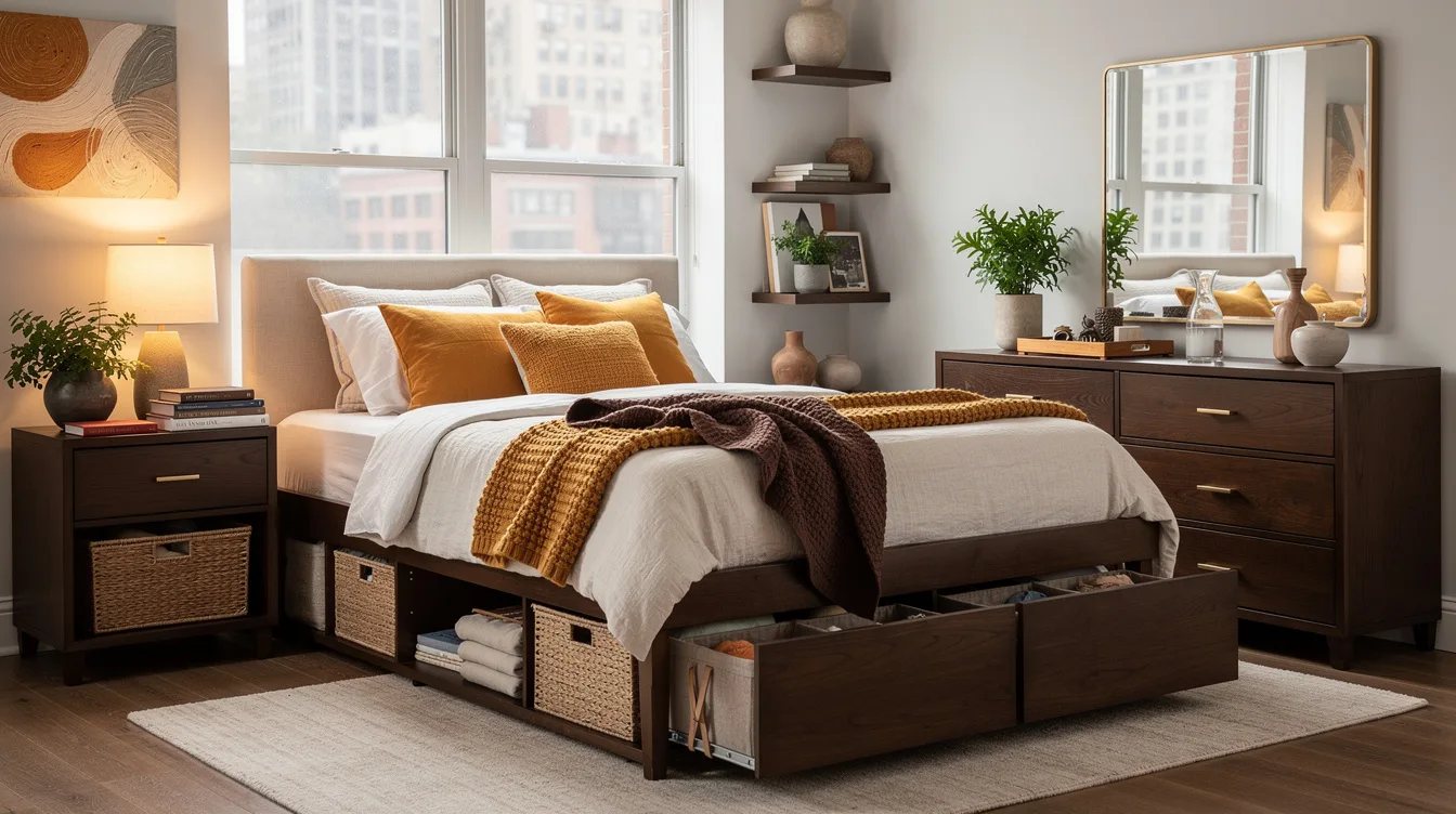 Hide Utility Pieces Inside Room Essentials