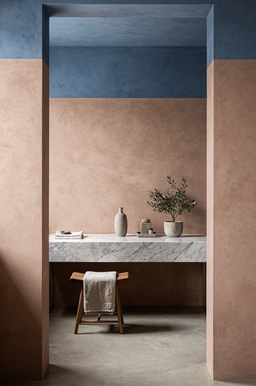 Paint the ceiling with the Three-Surface Blue Rule