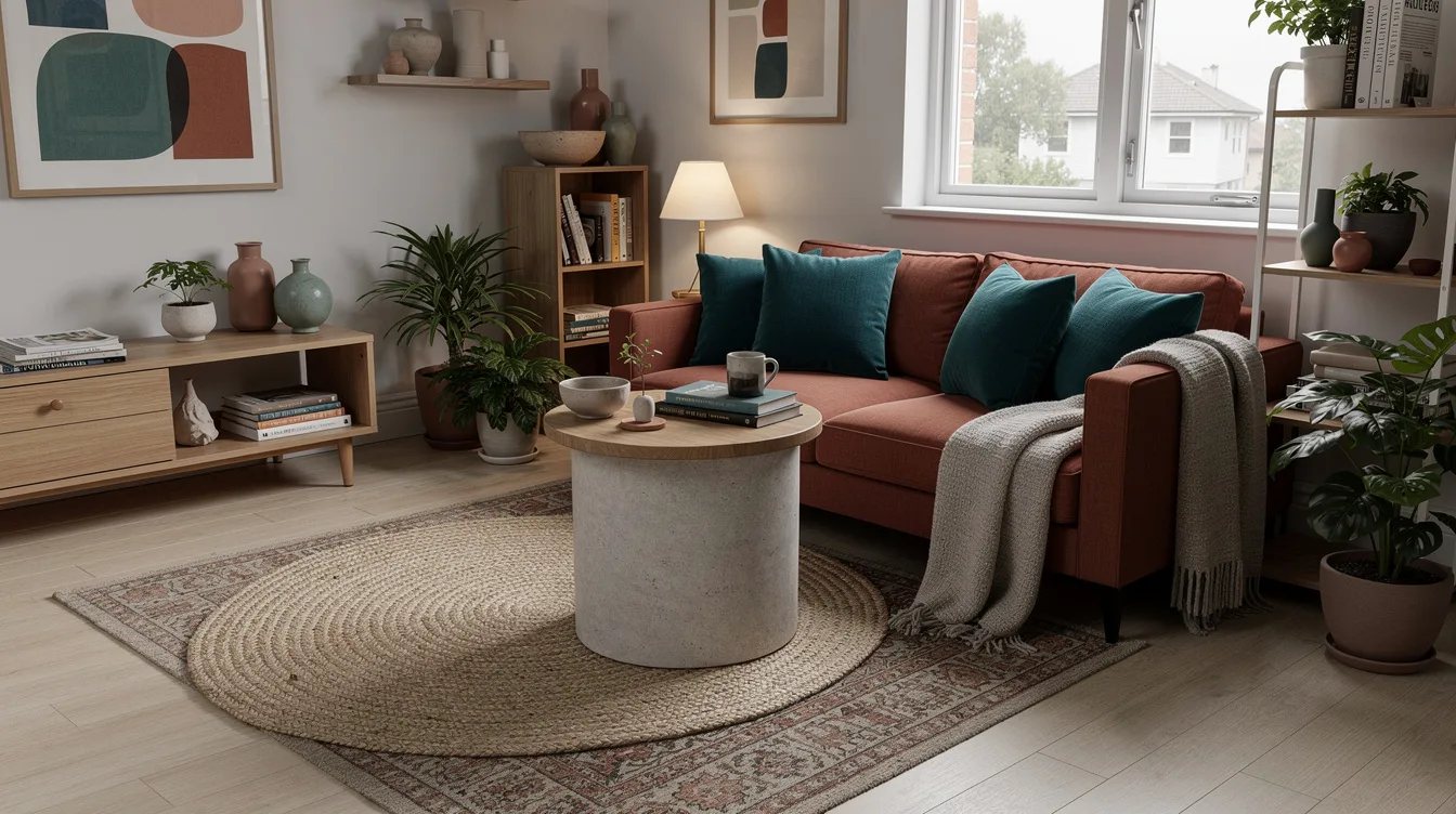 Select a Drum Table for Low Lounge Seating