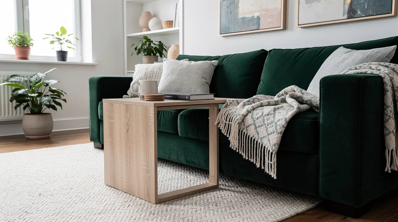 Slide a C-Table Into the Sofa Gap