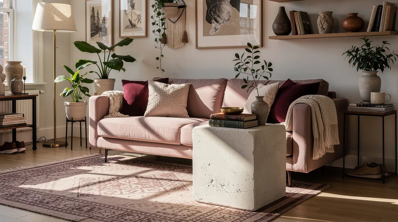 Finish a Low Sofa With a Square Block