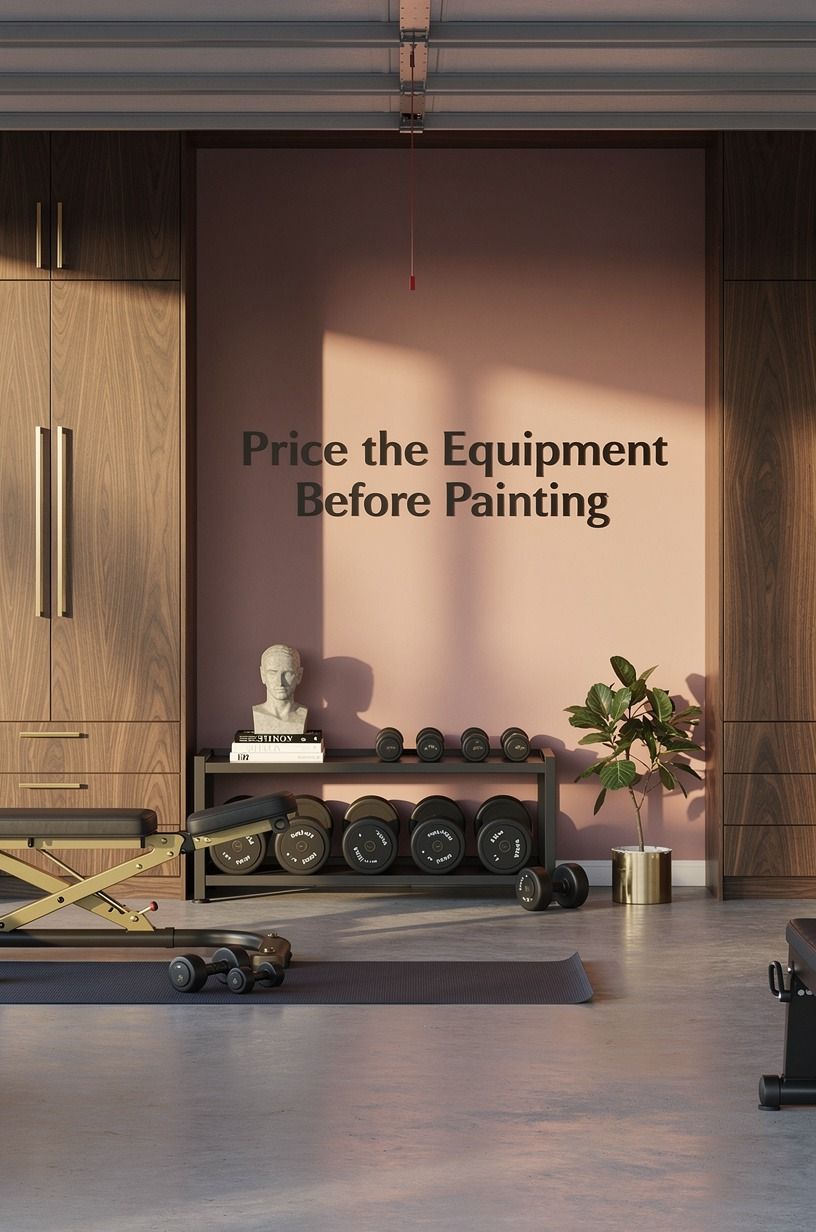 Price the Equipment Before Painting