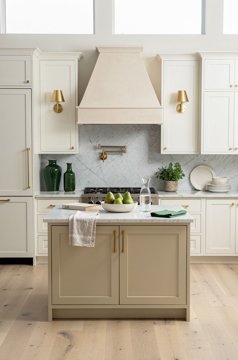 Benjamin Moore White Dove Meets Buttercream