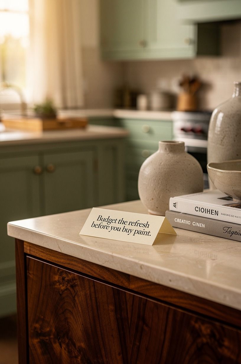 Budget the refresh before you buy paint
