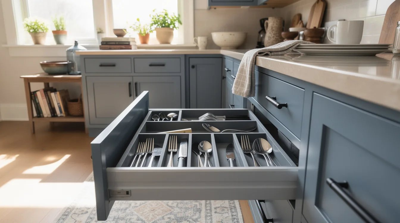 Expand the Cutlery Insert for a Fitted Look