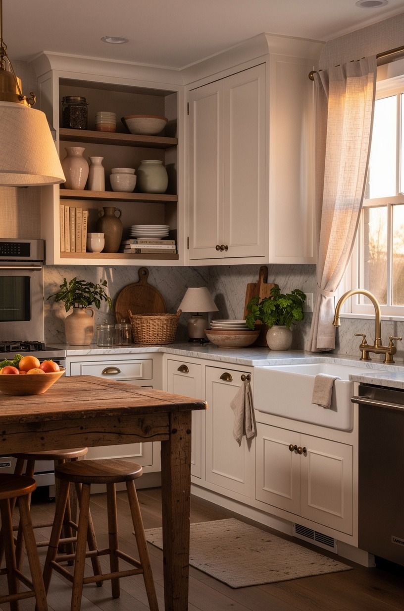 Mix Old and New with the Collected Kitchen Rule
