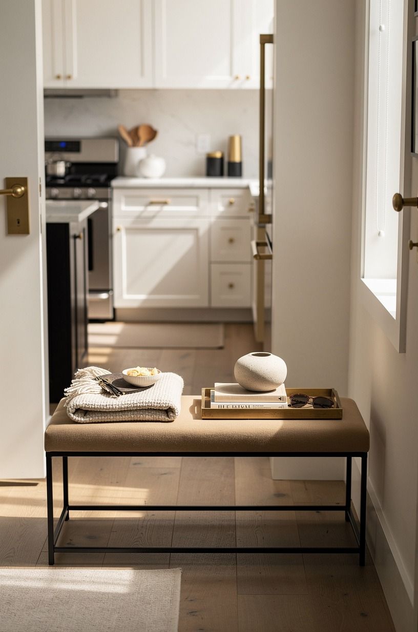 Add a Bench for Better Small-Space Flow