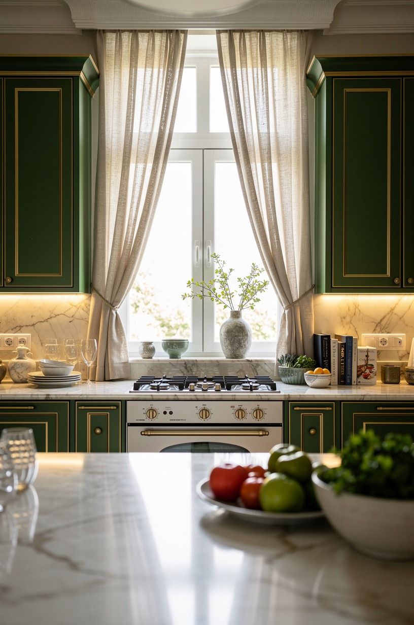 Frame the Window With Soft Linen