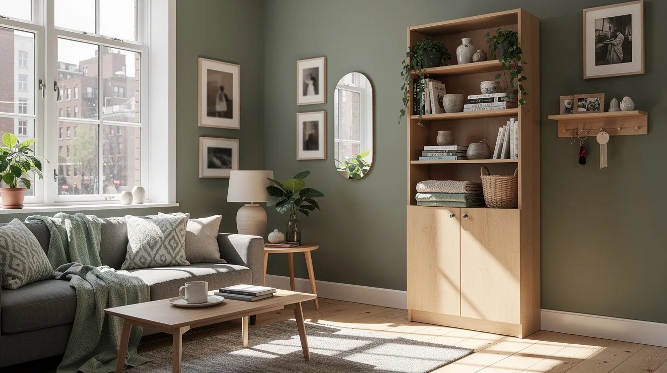 Choose Tall, Narrow Storage