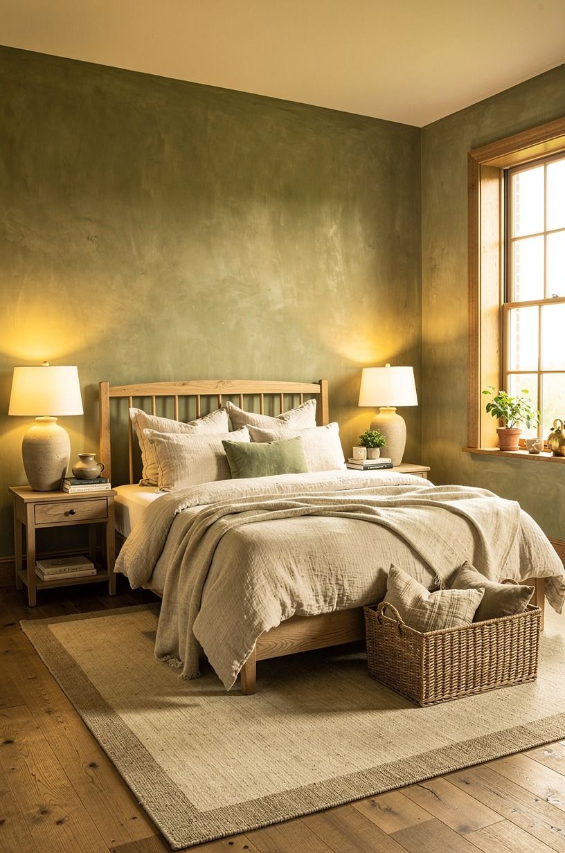 Paint the Walls a Warm Rustic Shade