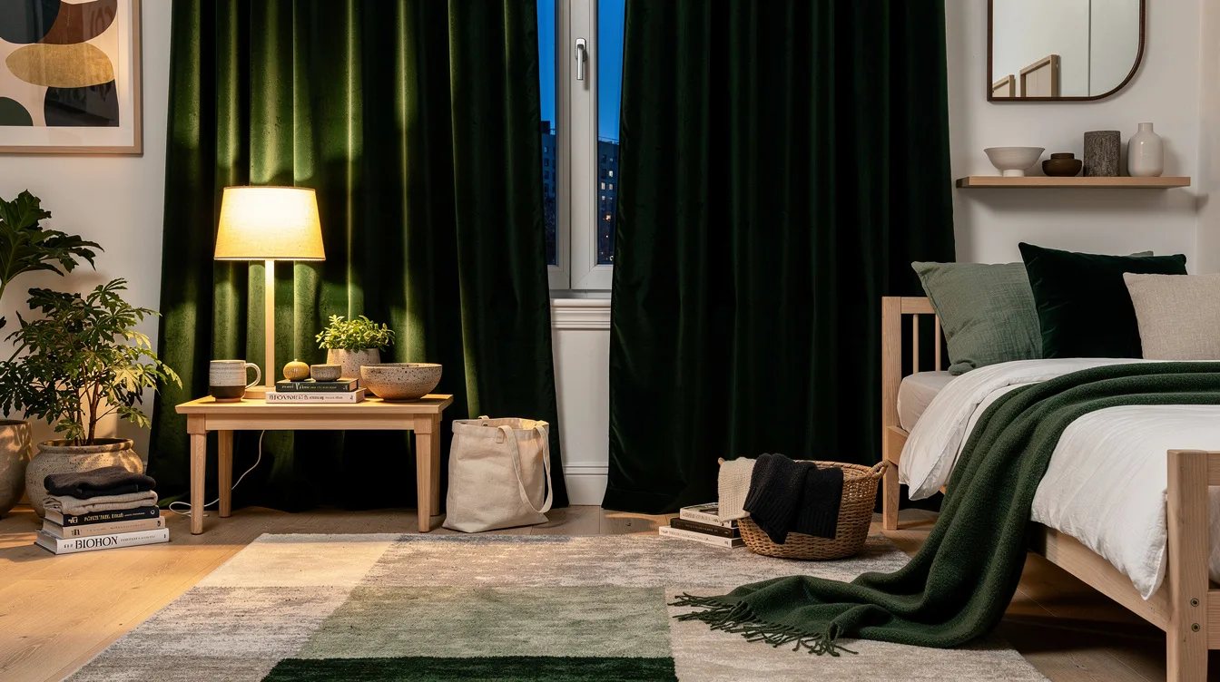 Bring In Velvet for a Moody Room
