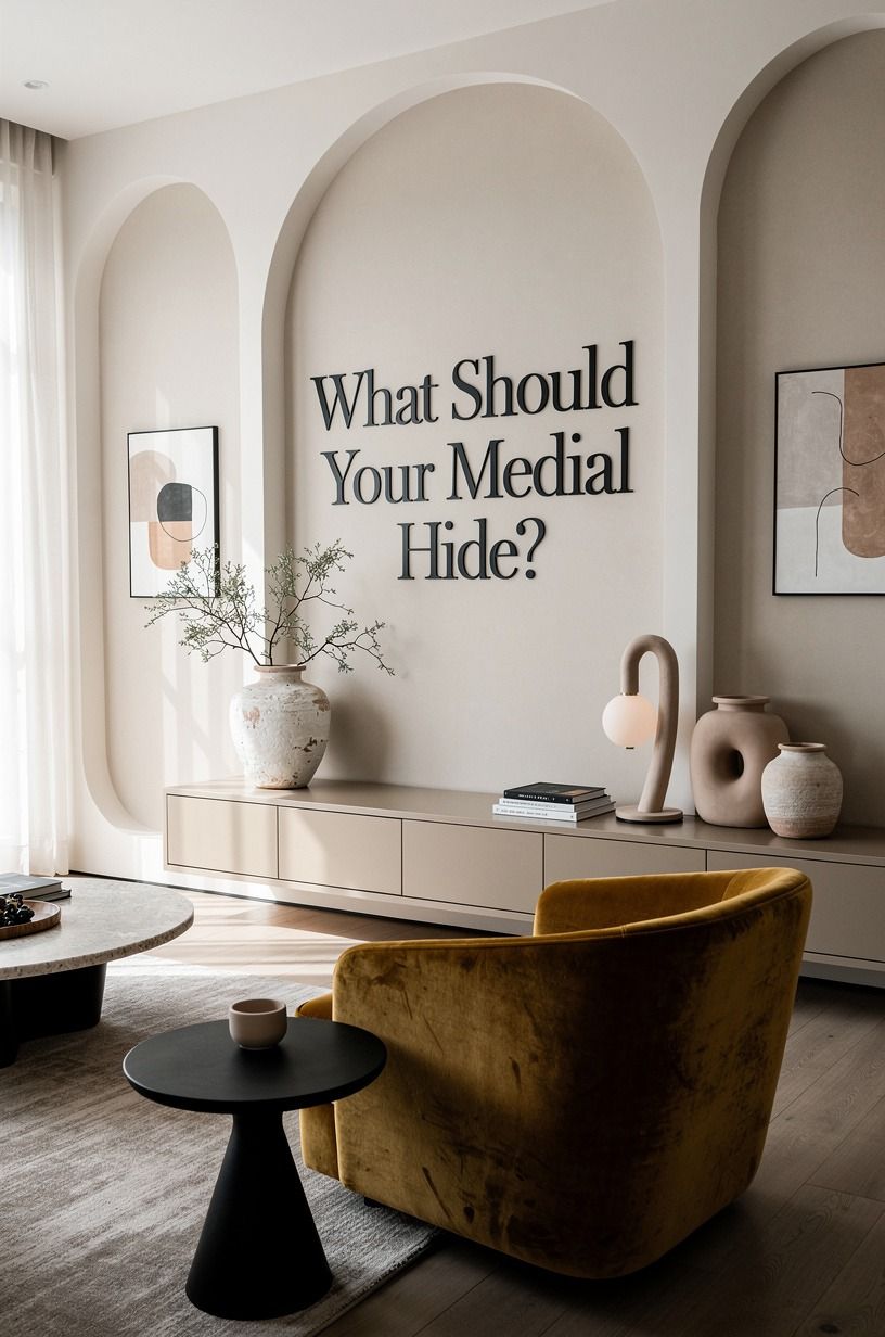 What Should Your Media Wall Hide?