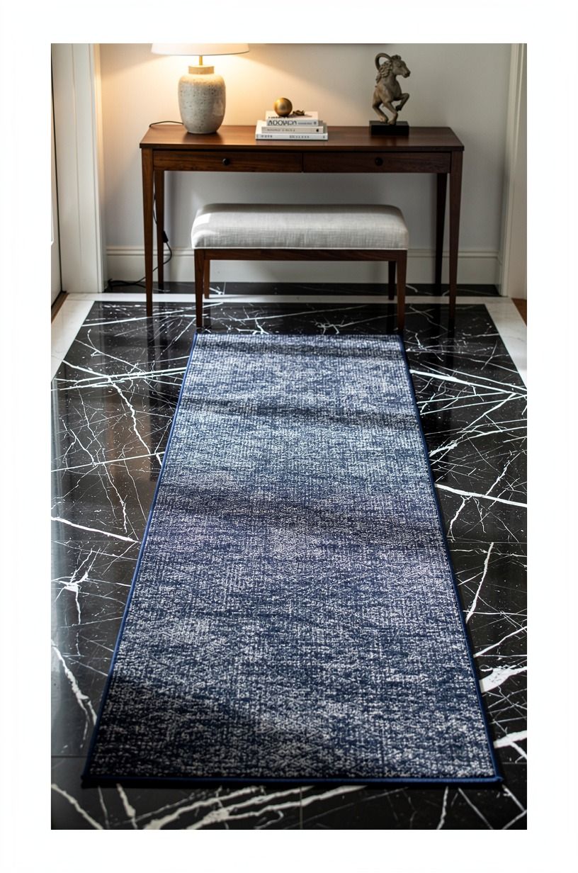 Choose a runner that leaves a slim border
