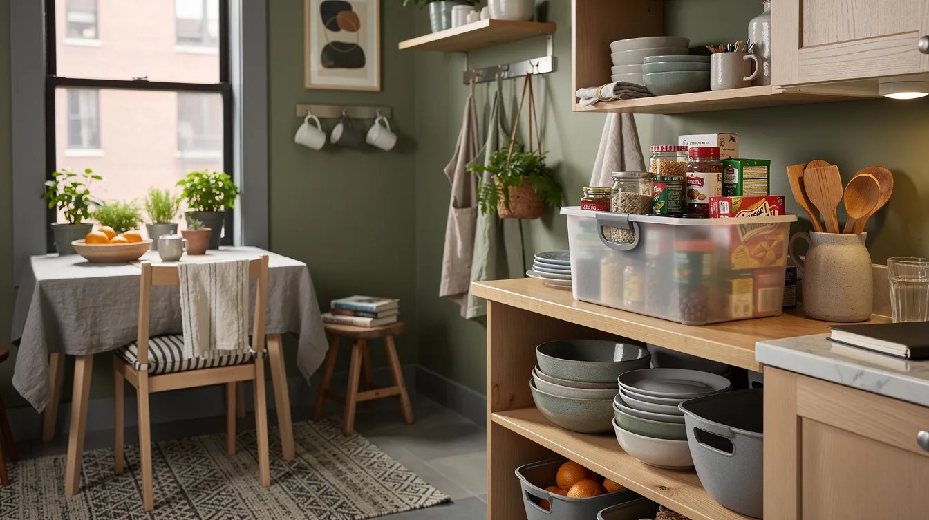 Lift Pantry Staples With a Handled Bin