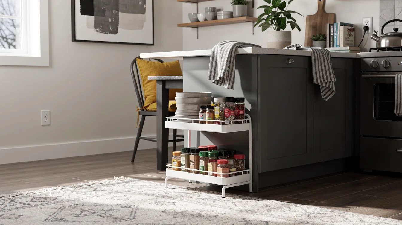 Raise Spices With Two-Tier Storage