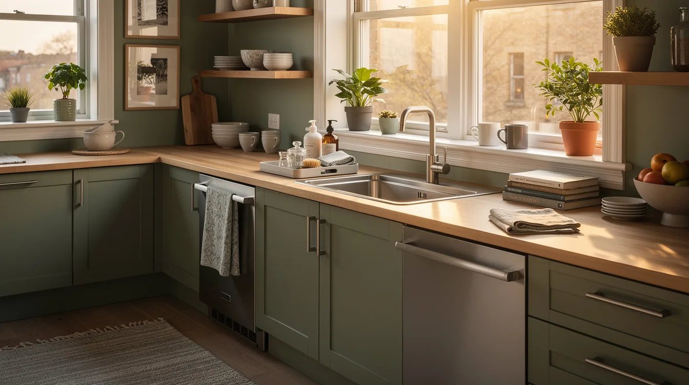Contain Sink Supplies on a Small Tray