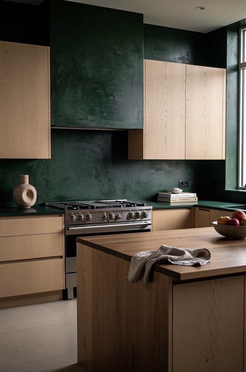 Frame the Range with a Dark Focal Wall
