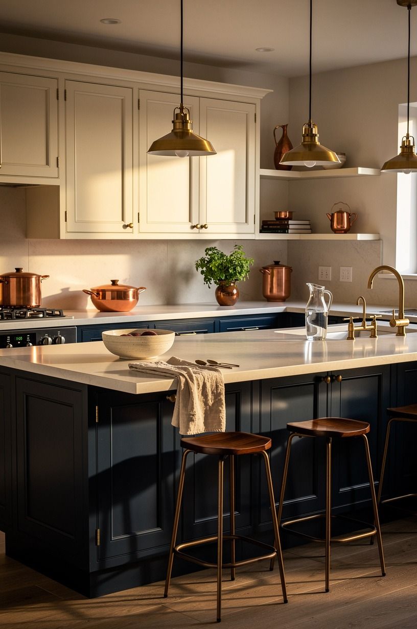 Style the Finished Kitchen with Breathing Room