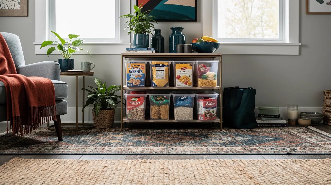 Give Bulky Pantry Items an Open Front
