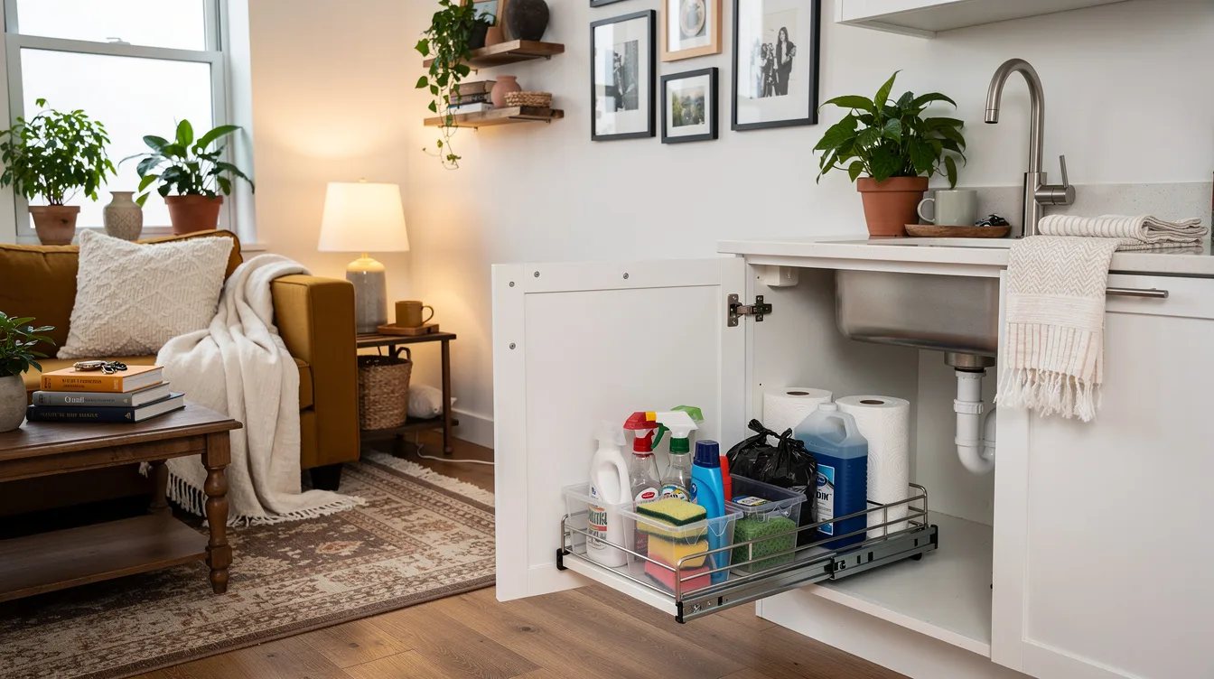 Make the Under-Sink Cabinet Pull Out